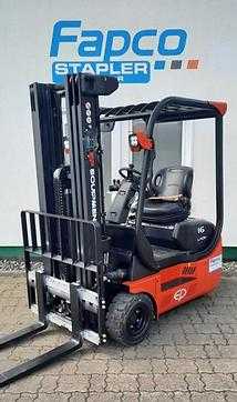 Wózki widłowe używane EP TDL 161 ELEKTRO DREIRADFRONTSTAPLER (12880181) backdrop