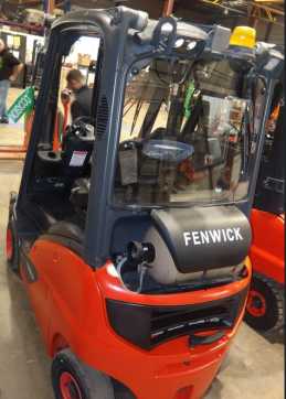 Wózki widłowe używane FENWICK H 16 T GAS VIERRADFRONTSTAPLER (13052126)