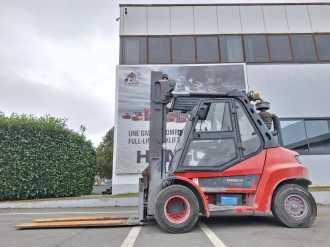 Wózki widłowe używane FENWICK H50D-03 DIESEL VIERRADFRONTSTAPLER (12935294)