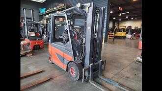 Wózki widłowe używane FENWICK chariot ELEKTRO DREIRADFRONTSTAPLER (13020733)