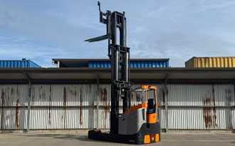 Wózki widłowe używane GENKINGER EFSM 100/59-So ELEKTRO SCHUBMASTSTAPLER (12989319)