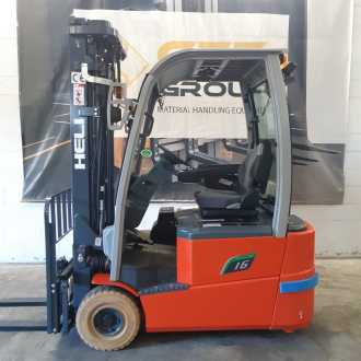 Wózki widłowe używane HELI CPD16SQ-GE2LI ELEKTRO DREIRADFRONTSTAPLER (13059546) backdrop