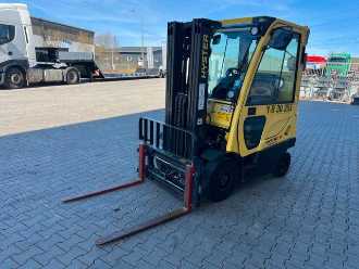 Wózki widłowe używane HYSTER 4.45m / nur 1.299h DIESEL VIERRADFRONTSTAPLER (13044737)