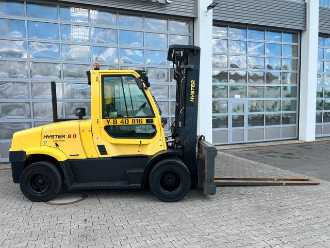 Wózki widłowe używane HYSTER 5,52m / ZVG DIESEL VIERRADFRONTSTAPLER (13047369)
