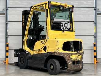 Wózki widłowe używane HYSTER H2.5 FT DIESEL VIERRADFRONTSTAPLER (13035424)