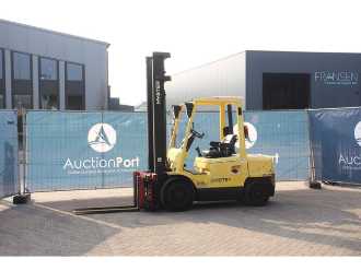 Wózki widłowe używane HYSTER H3.00XM DIESEL VIERRADFRONTSTAPLER (13064632) backdrop