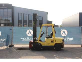 Wózki widłowe używane HYSTER H3.00XM DIESEL VIERRADFRONTSTAPLER (13064633)