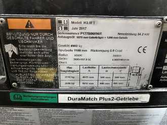 Wózki widłowe używane HYSTER H3.0FT DIESEL VIERRADFRONTSTAPLER (13005688)