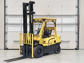 Wózki widłowe używane HYSTER H3.0FT DIESEL VIERRADFRONTSTAPLER (13057966) backdrop