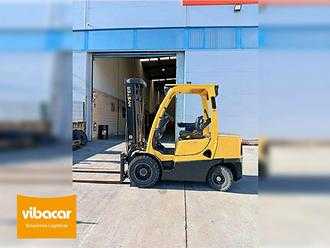 Wózki widłowe używane HYSTER H3.0FT DIESEL VIERRADFRONTSTAPLER (13074391)