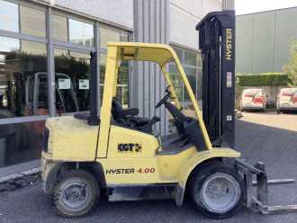 Wózki widłowe używane HYSTER H4.00 XM-5 DIESEL VIERRADFRONTSTAPLER (13065600)