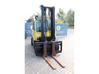 Wózki widłowe używane HYSTER H5.0FT DIESEL VIERRADFRONTSTAPLER (13063418)