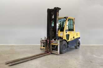 Wózki widłowe używane HYSTER H5.50FT DIESEL VIERRADFRONTSTAPLER (13045793) backdrop