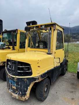 Wózki widłowe używane HYSTER H5.5FT DSL DIESEL VIERRADFRONTSTAPLER (13057826)