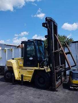 Wózki widłowe używane HYSTER H9.00XM GAS VIERRADFRONTSTAPLER (12963085)