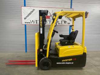 Wózki widłowe używane HYSTER J1.6XNT MWB ELEKTRO DREIRADFRONTSTAPLER (13058045) backdrop