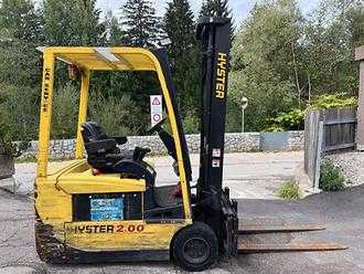 Wózki widłowe używane HYSTER J2.00XMT - 4750mm ELEKTRO DREIRADFRONTSTAPLER (13069369)