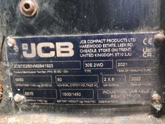 Wózki widłowe używane JCB TLT30-19E ELEKTRO VIERRADFRONTSTAPLER (13038080)