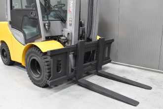 Wózki widłowe używane JUNGHEINRICH DFG S50s /55292/ DIESEL VIERRADFRONTSTAPLER (13070402)