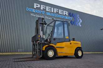 Wózki widłowe używane JUNGHEINRICH DFG670 DIESEL VIERRADFRONTSTAPLER (13008333)