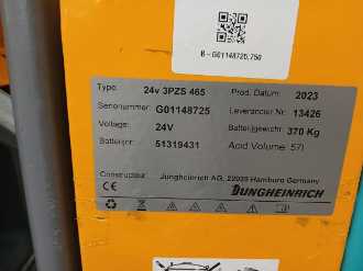 Wózki widłowe używane JUNGHEINRICH ECE 225 1150 ELEKTRO NIEDERHUBWAGENFAHRERSTAND (13072254)