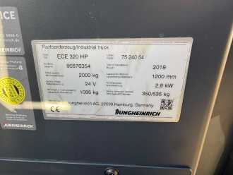 Wózki widłowe używane JUNGHEINRICH ECE 310 HP Baujahr 2019 / 3x Vorhanden ELEKTRO NIEDERHUBKOMMISSIONIERER (13076485)