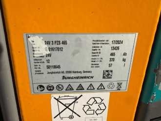 Wózki widłowe używane JUNGHEINRICH ECE 310 HP Baujahr 2019 Akku 2024 2x Vorhanden ELEKTRO NIEDERHUBKOMMISSIONIERER (13076484)