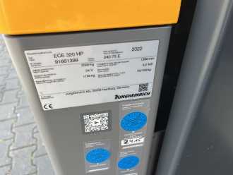 Wózki widłowe używane JUNGHEINRICH ECE320 ELEKTRO NIEDERHUBKOMMISSIONIERER (13065403)