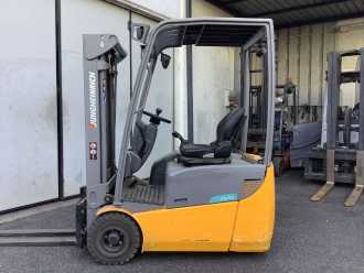 Wózki widłowe używane JUNGHEINRICH EFG 115 ELEKTRO DREIRADFRONTSTAPLER (13064999)