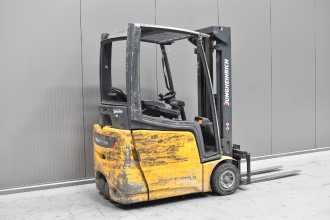 Wózki widłowe używane JUNGHEINRICH EFG 213 /58274/ ELEKTRO DREIRADFRONTSTAPLER (13064589)
