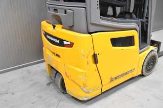 Wózki widłowe używane JUNGHEINRICH EFG 215 /58991/ ELEKTRO DREIRADFRONTSTAPLER (13070398)