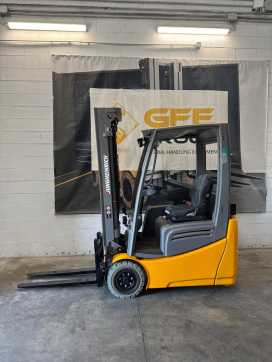 Wózki widłowe używane JUNGHEINRICH EFG 215 GE115-350ZZ Litio ELEKTRO DREIRADFRONTSTAPLER (13059549)