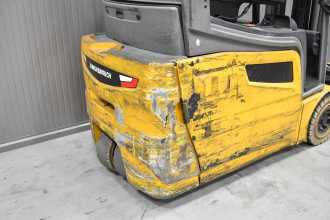 Wózki widłowe używane JUNGHEINRICH EFG 216 /58093/ ELEKTRO DREIRADFRONTSTAPLER (13073119)