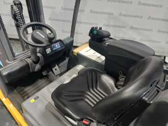 Wózki widłowe używane JUNGHEINRICH EFG 216 SP GE 115 464 DZ ELEKTRO VIERRADFRONTSTAPLER (13065605)