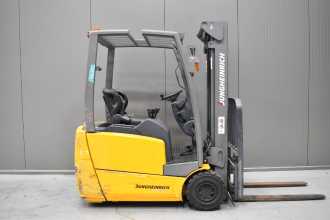 Wózki widłowe używane JUNGHEINRICH EFG 216 kn /57654/ ELEKTRO DREIRADFRONTSTAPLER (13072070)