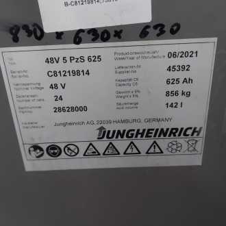 Wózki widłowe używane JUNGHEINRICH EFG 216k GE115-330ZZ ELEKTRO DREIRADFRONTSTAPLER (13059550)