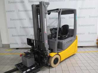 Wózki widłowe używane JUNGHEINRICH EFG 216k SP ZVG 115-480 DZ ELEKTRO VIERRADFRONTSTAPLER (12993182) backdrop