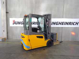 Wózki widłowe używane JUNGHEINRICH EFG 218 MP G+ZVG 115-480 DZ ELEKTRO VIERRADFRONTSTAPLER (12948502)