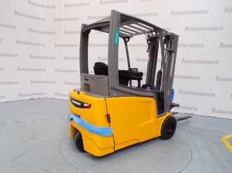 Wózki widłowe używane JUNGHEINRICH EFG 218 SP G 115-440 DZ ELEKTRO VIERRADFRONTSTAPLER (12983964)