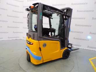 Wózki widłowe używane JUNGHEINRICH EFG 218k Li SP GE 115-500 DZ ELEKTRO VIERRADFRONTSTAPLER (13046652)