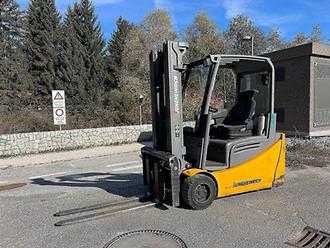 Wózki widłowe używane JUNGHEINRICH EFG 220 - 464DZ ELEKTRO DREIRADFRONTSTAPLER (13076942) backdrop