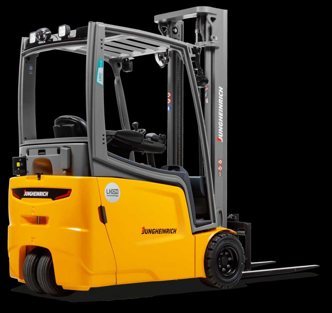 Wózki widłowe używane JUNGHEINRICH EFG 220 Li SP GE 115-464 DZ ELEKTRO VIERRADFRONTSTAPLER (13073024)