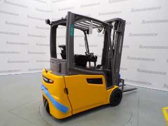 Wózki widłowe używane JUNGHEINRICH EFG 220 SP GE 115-500 DZ ELEKTRO VIERRADFRONTSTAPLER (13037248)