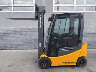 Wózki widłowe używane JUNGHEINRICH EFG 316 Baujahr 2014 Stunden 3924 Akku 2023 ELEKTRO VIERRADFRONTSTAPLER (13074498)
