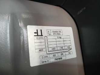 Wózki widłowe używane JUNGHEINRICH EFG 320 Li SP GE 115 480 DZ ELEKTRO VIERRADFRONTSTAPLER (13068755)