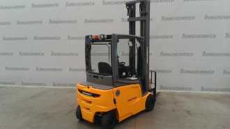 Wózki widłowe używane JUNGHEINRICH EFG 320 Li SP GE 115-700 DZ ELEKTRO VIERRADFRONTSTAPLER (13068708) backdrop