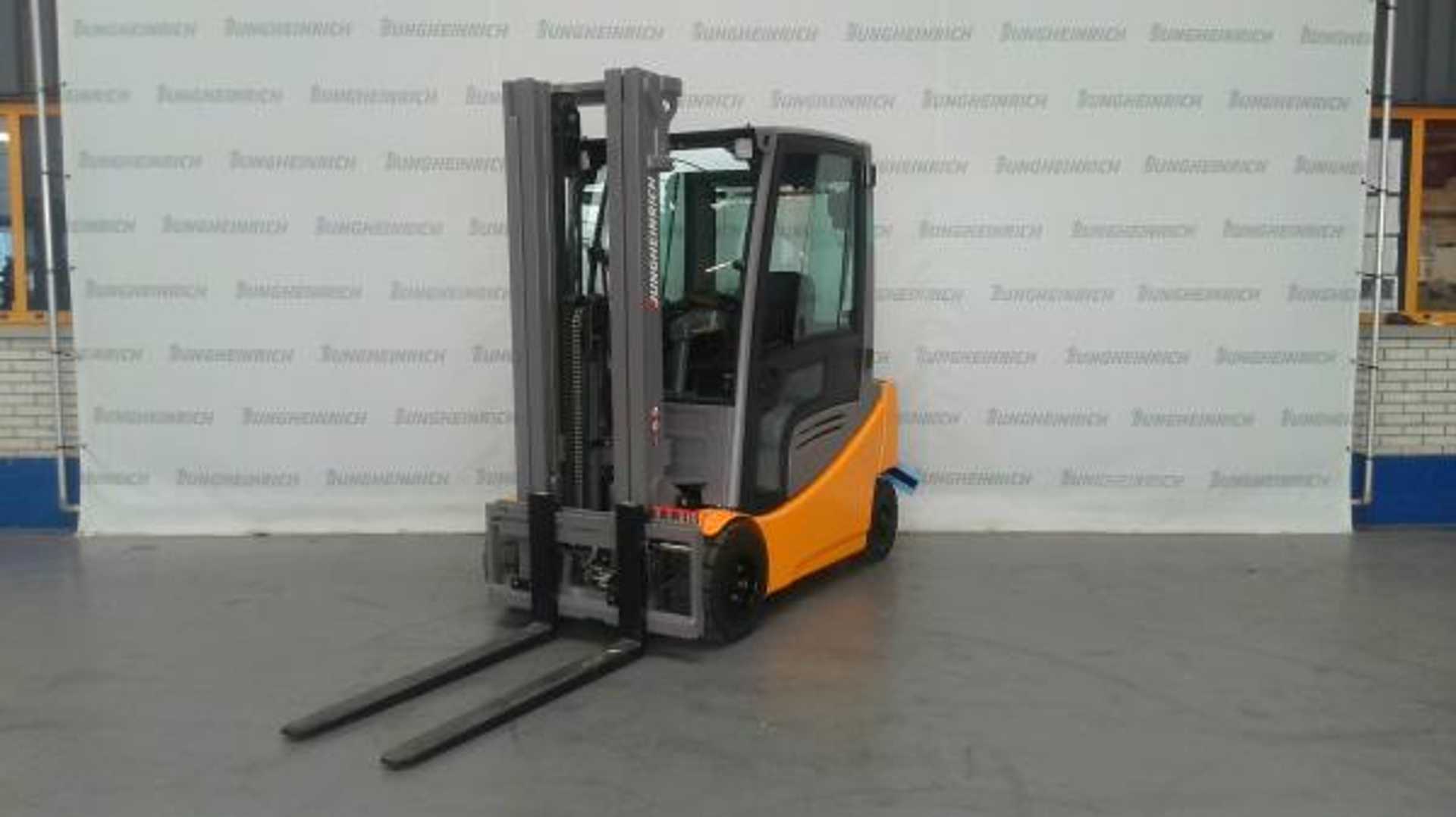 Wózki widłowe używane JUNGHEINRICH EFG 320 SP GE 115-464 DZ ELEKTRO VIERRADFRONTSTAPLER (13062811)