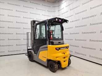 Wózki widłowe używane JUNGHEINRICH EFG 425 DP ZVG 110-370 ZT ELEKTRO VIERRADFRONTSTAPLER (13024400) backdrop