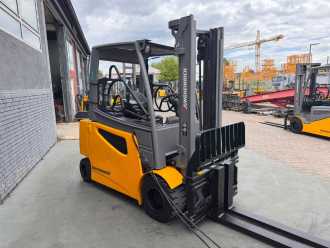Wózki widłowe używane JUNGHEINRICH EFG 430 Baujahr 2019/ Stunden 13656/ Akku NEU 2026 ELEKTRO VIERRADFRONTSTAPLER (13047357)