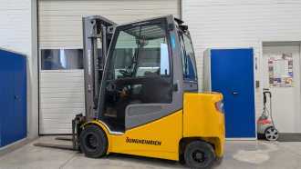 Wózki widłowe używane JUNGHEINRICH EFG 430 G+E 230-550DZ ELEKTRO VIERRADFRONTSTAPLER (13039488)